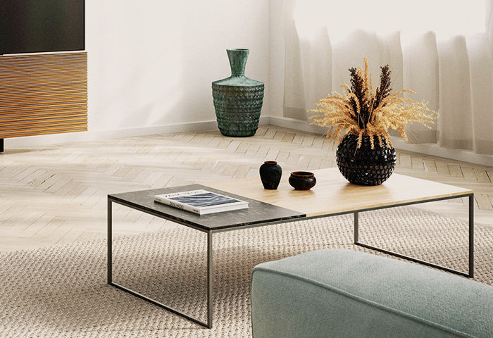 Ghế dài lát len ​​màu cam